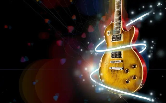 Guitar Live Wallpaper android App screenshot 1